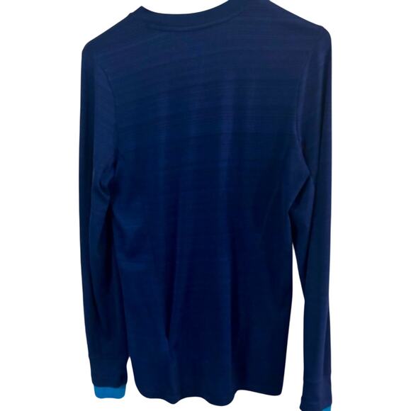 Adidas Climacool Supernova Royal Blue Running Athletic Long Sleeve Top M - Picture 8 of 8